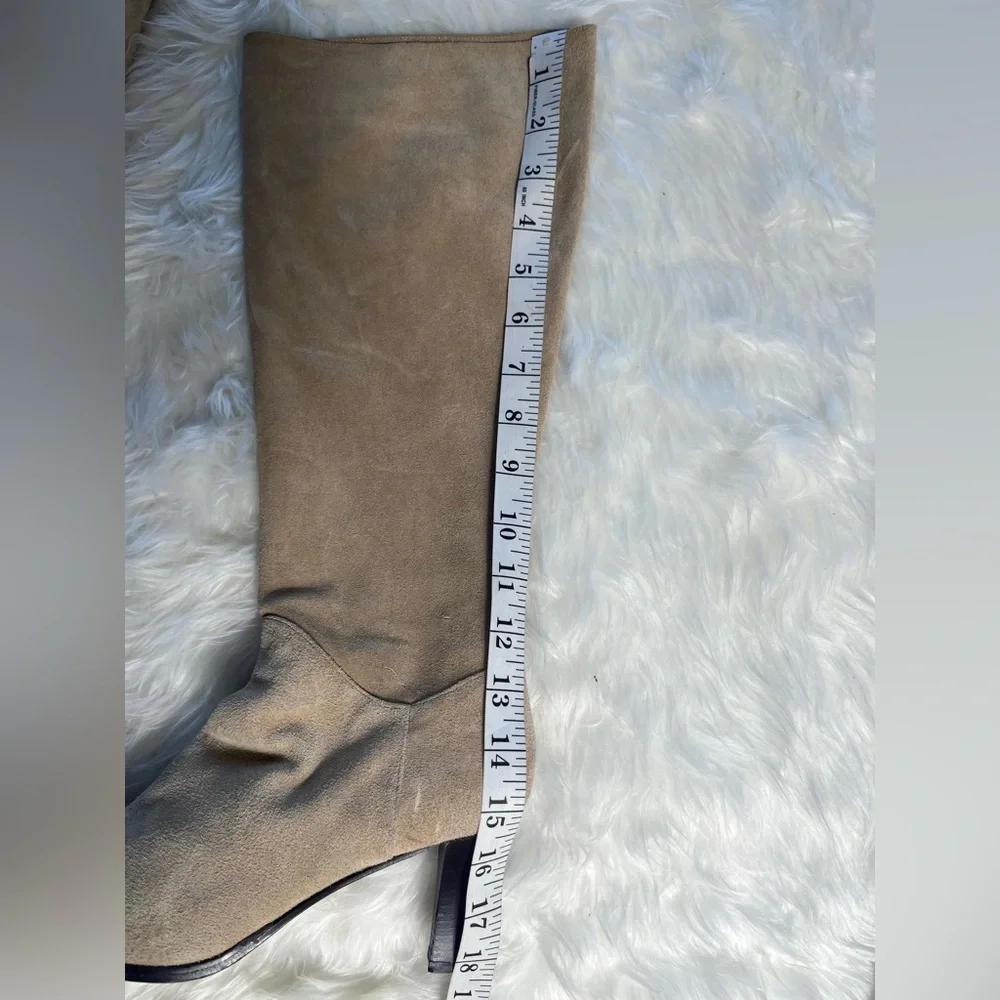 KENNETH COLE POINTED TOE PULL ON SUEDE BOOTS TAN COLOR SIZE 71/2 - Picture 8 of 14